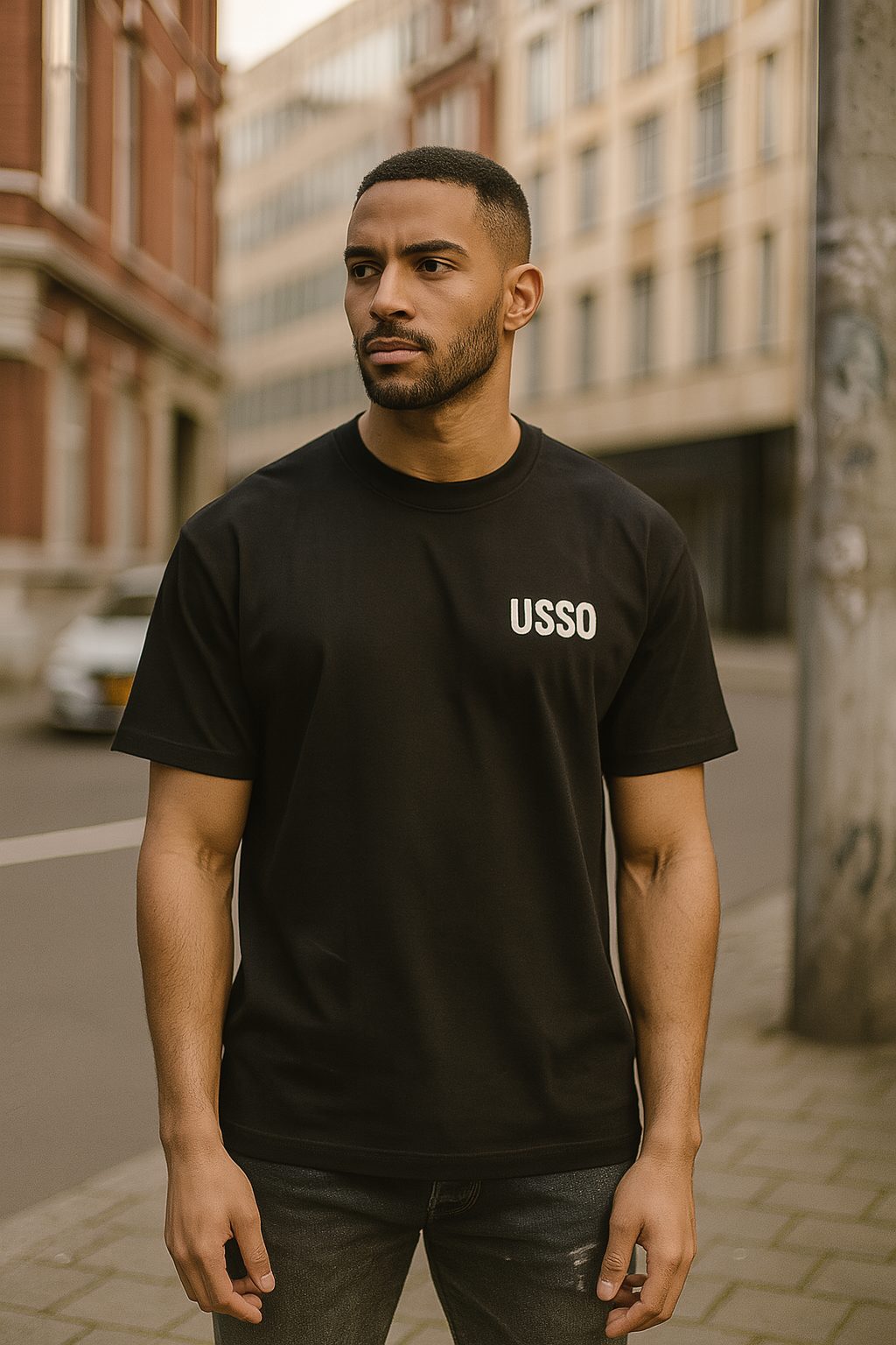 Usso shirt "black"